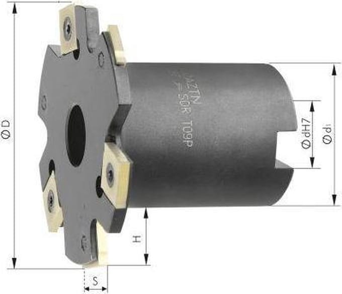 Schijffrees Z16 met kraag D 160x10mm
