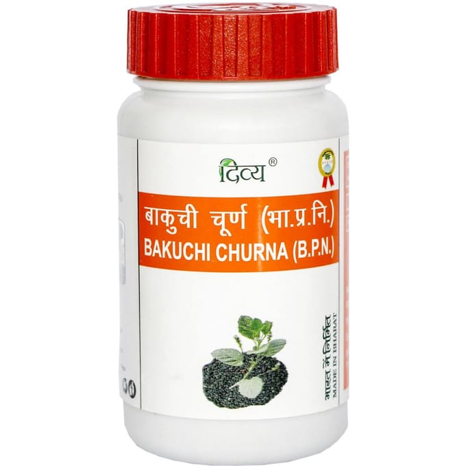 Bakuchi Churna (50 gram), Bakuchi Churna, Patanjali red