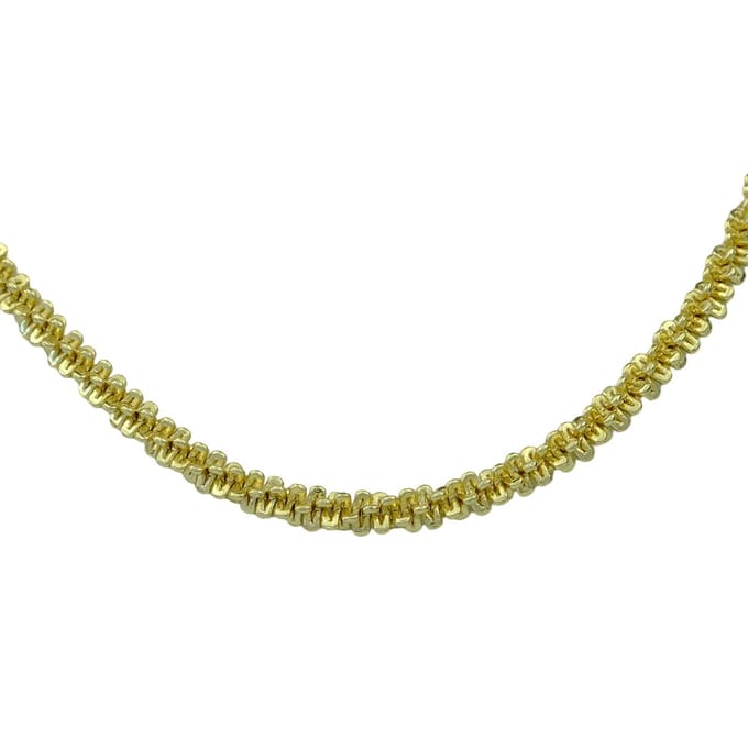Italian Dorika Model Necklace Gold 14K