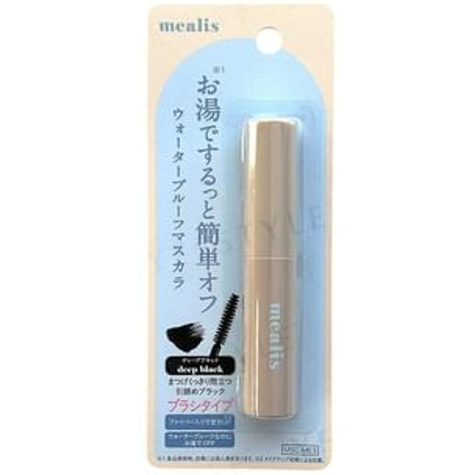 mealis - Hot Water Off Comb Mascara Deep Black 1 pc