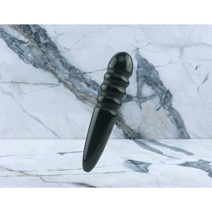 Obsidiaan Dildo Julia - Bescherming en Balans