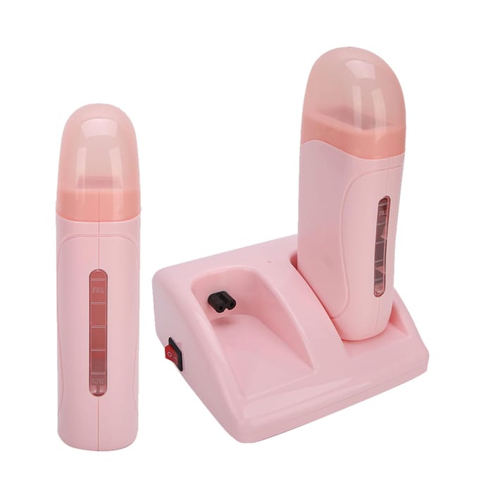 Ontharingswasverwarmer Professionele Dubbele Wasverwarmers Ontharingswasmachine Roze 220V EU-stekker EU PLUG beige
