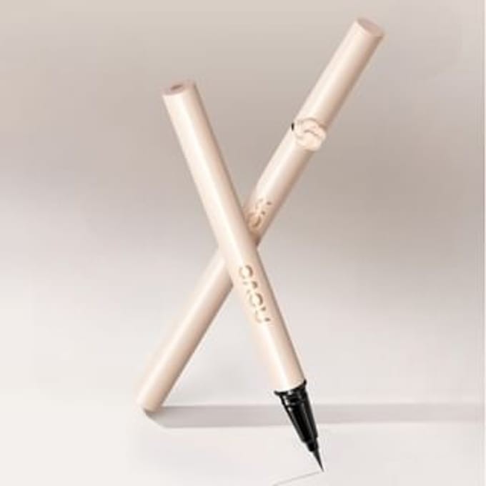 NOVO - Flower Series Painterly Fine Liquid Eyeliner - 2 Colors 02# Brown - 0.6ml