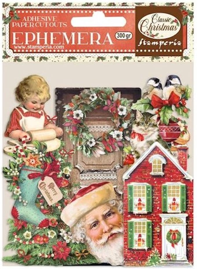 Stamperia - Classic Christmas Ephemera (31pcs) (DFLCT27)