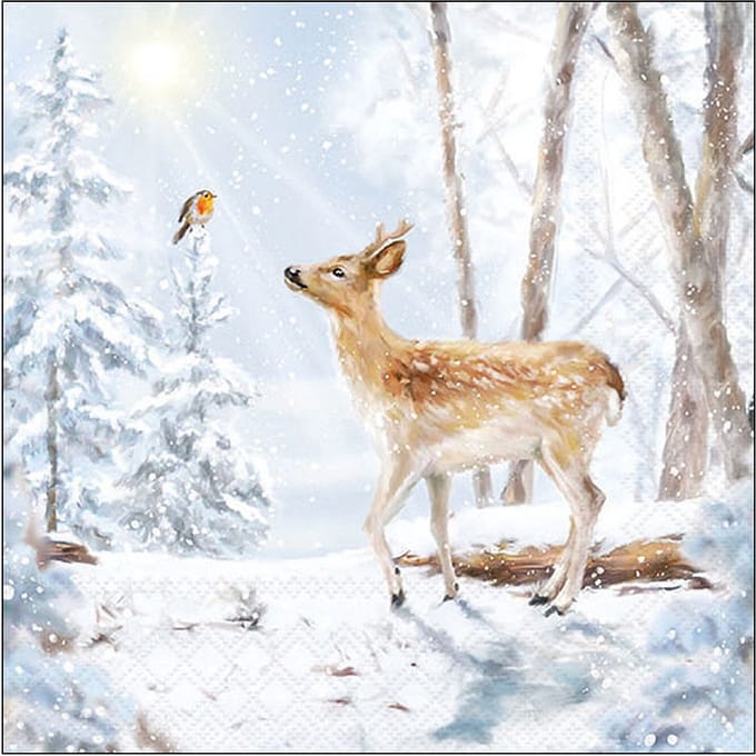 Servet "Winterwereld"