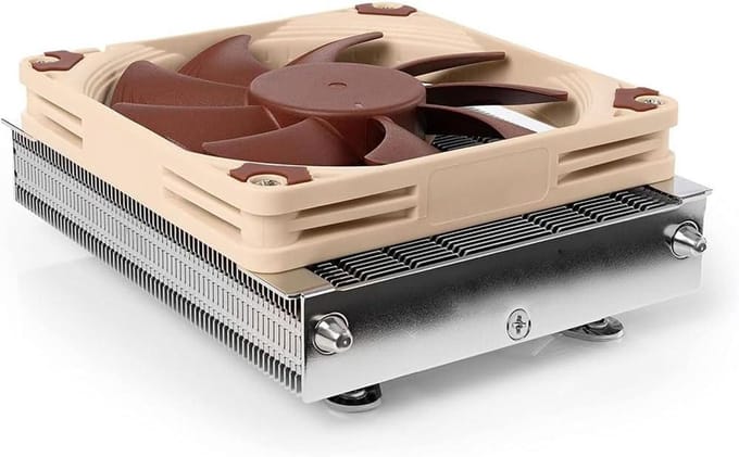 Processor Koeler - Ventilator Onderdeel - Computer Onderhoud - 4 Pin Connector - 114 x 92 x 37mm - Zwart