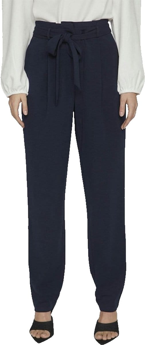 VILA - VICLAVA HW BELTED PANTS- NOOS - Dames - Leggings