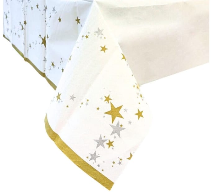 Daily Style – Tafelkleed – Papier – Wit – (120x180cm)