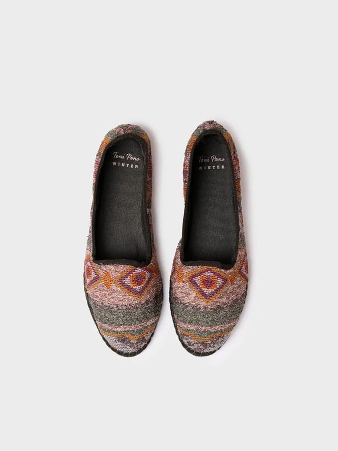 Ballerina's met print voor dames | CECILIA