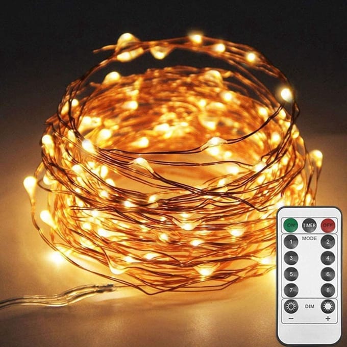 Thuys – Extra Lange Sfeerverlichting – Met Stekker – 1200 LED Lampjes – Tuin Terras Balkon Kerst Bruiloft Feest Decorati