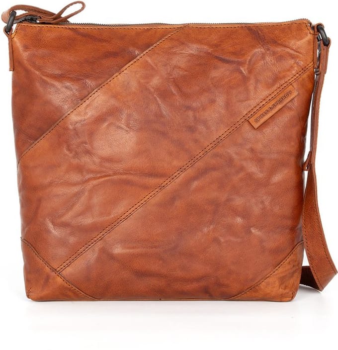 Leren Crossbodytas - Amelia - Brandy Cognac