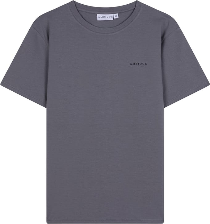 AMBIQUE - Justin T-Shirt - 111 Stone Grey - Maat 170/176