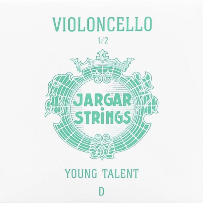 Jargar JCE-D-12 cello string D-2 1/2, medium, flexi-metal