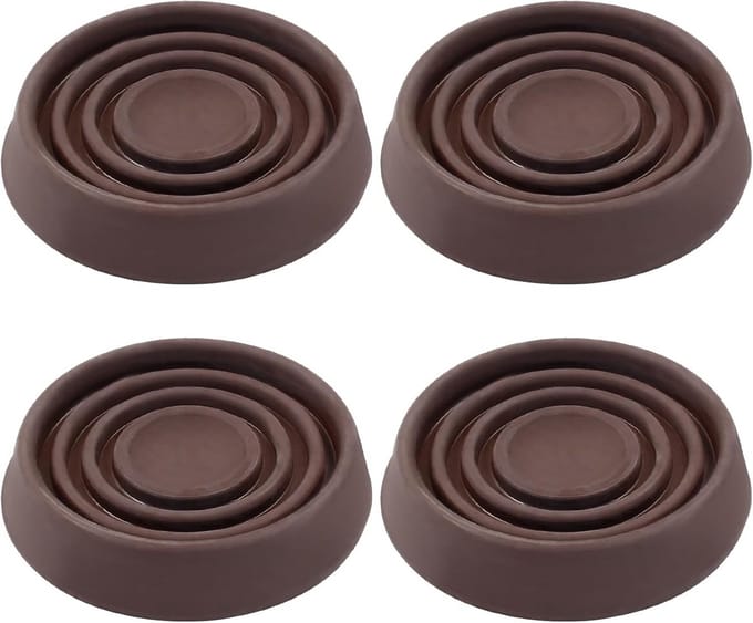 Set van 4 Ronde Antislip Meubelglijders voor Houten Vloeren