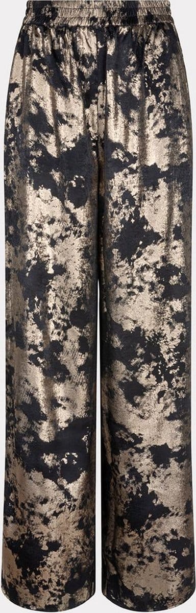 Trousers palazzo lamee