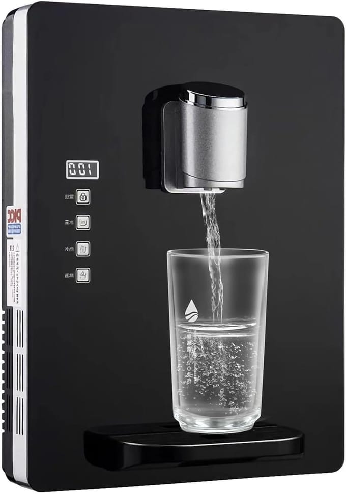 Heetwaterdispenser - Waterkoeler - Direct Warm Water - Kinderslot - 30L Per Uur - Wit