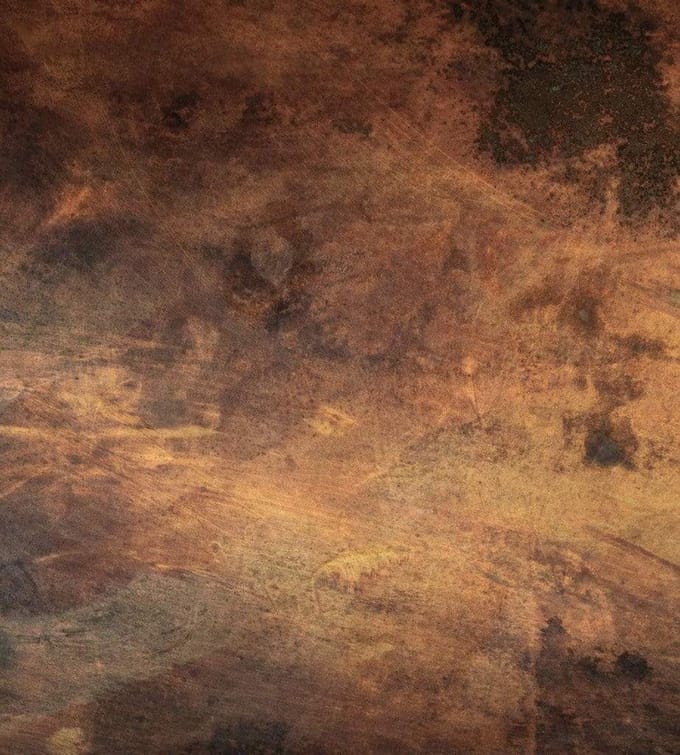 Fotobehang - Scratched Copper 225x250cm - Vliesbehang