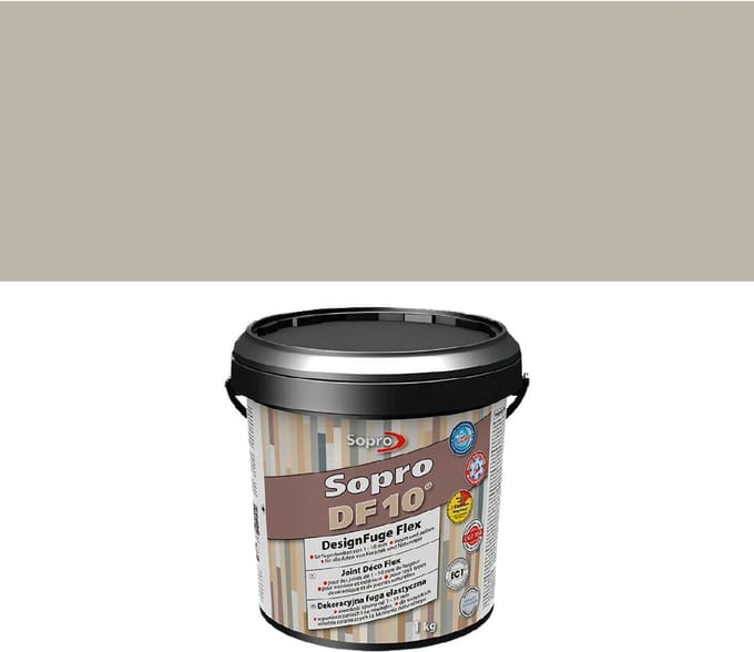Sopro DF 10 voegmortel flexibel 1 kg, grijs (nr. 15)