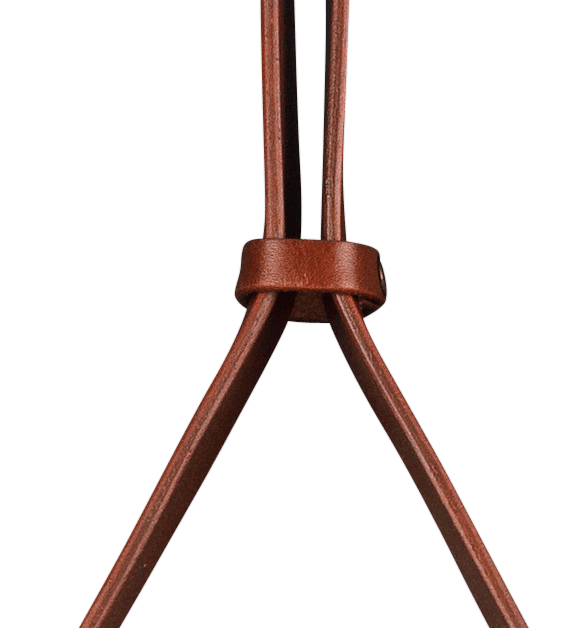 Gubi - Adnet Spiegel Circulaire - bruin - Ø 45 cm