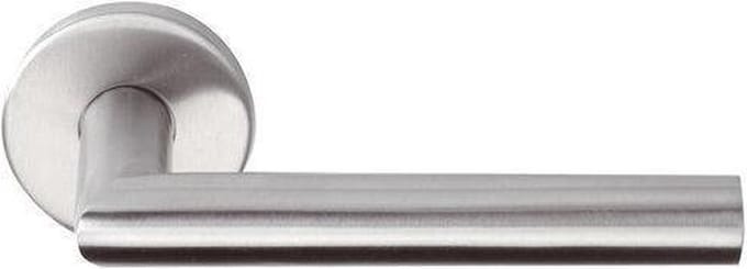 Formani linox basic deurkruk RVS LB-II 19mm op rozet (paar)
