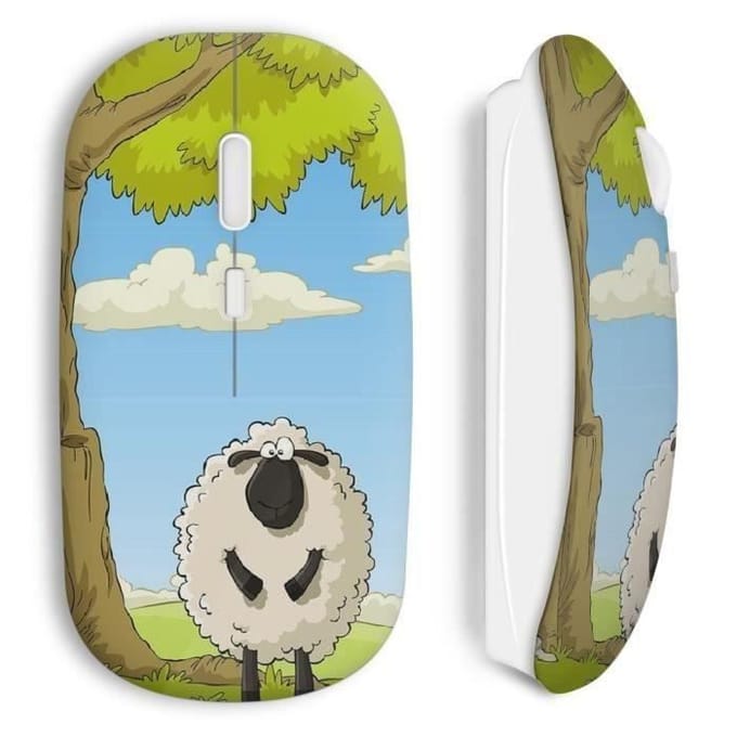 Cartoon schapen draadloze muis
