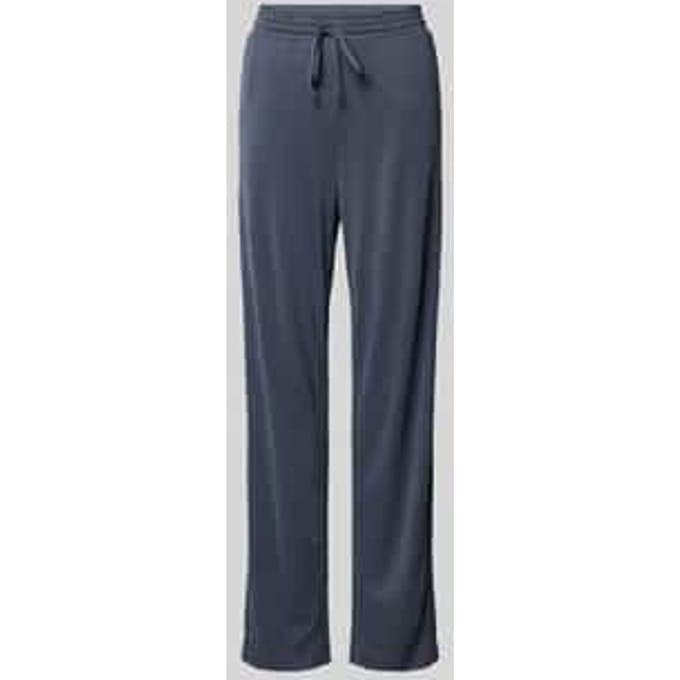 Straight leg stoffen broek met steekzakken, model 'Berin'