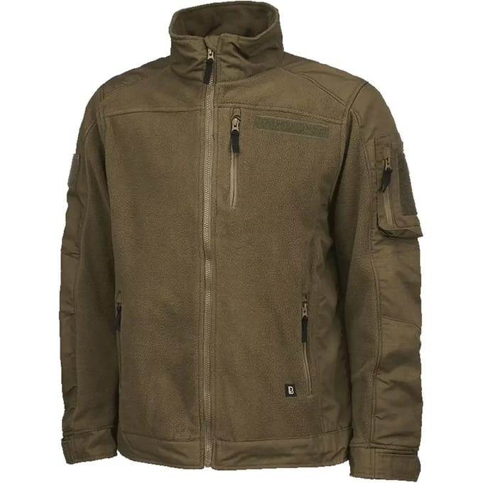 Brandit Functional Olive Fleece Jas Heren