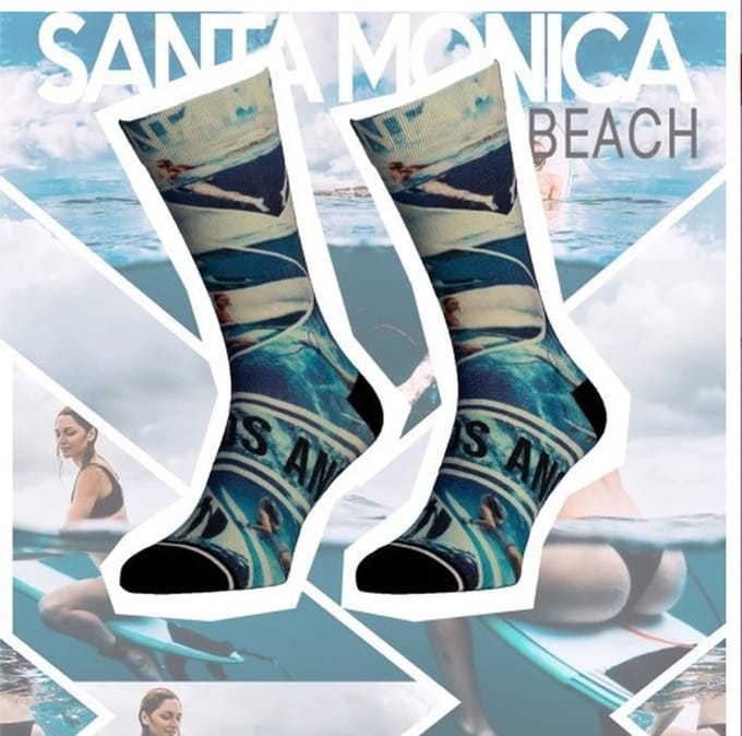 Sock my feet Blue Ocean maat 43/46