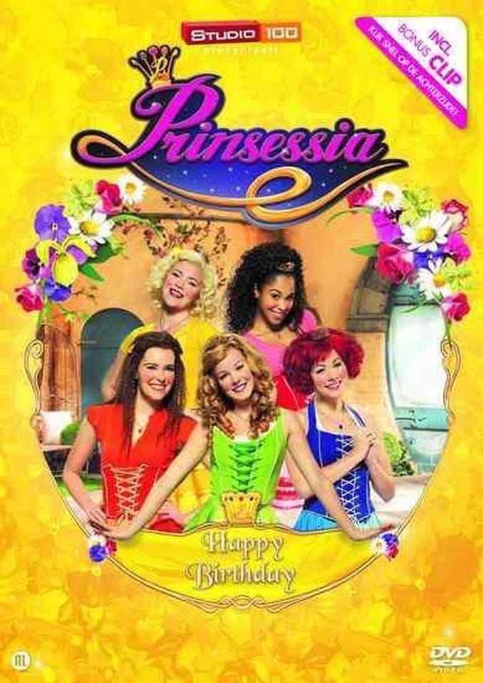 Dvd Prinsessia: happy birthday