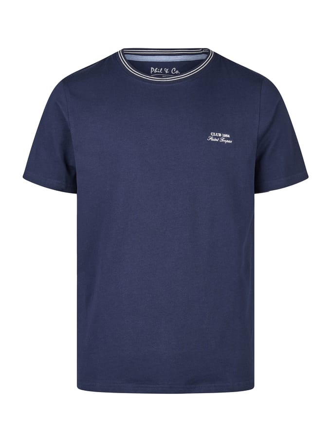 Phil & Co Heren Korte Pyjama Set Shortama Blauw - Maat XL