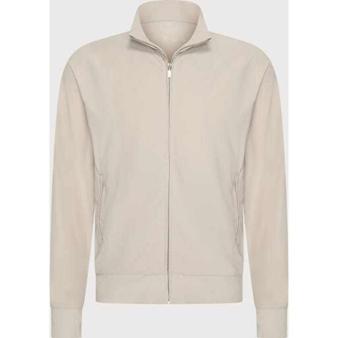 Blue Industry Het jersey overshirt met rits |