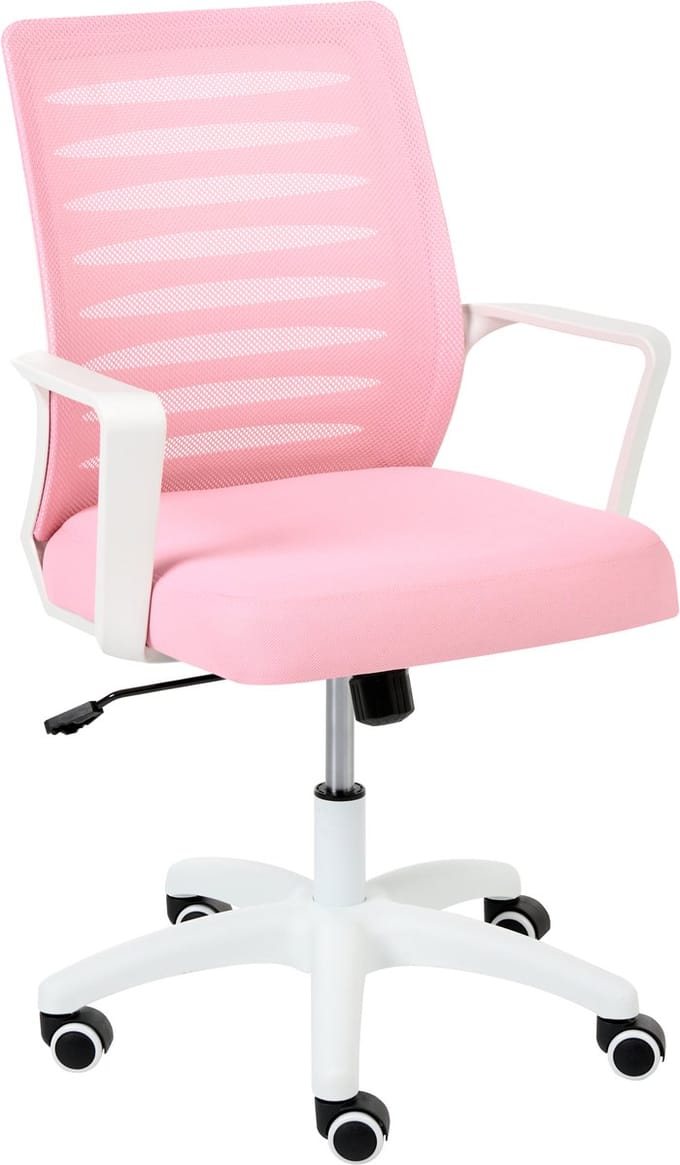 RADIANT - Bureaustoel - Roze - Mesh