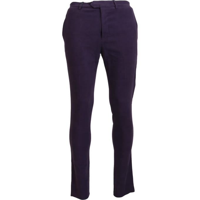 Paarse Rechte Broek Model Pan74123