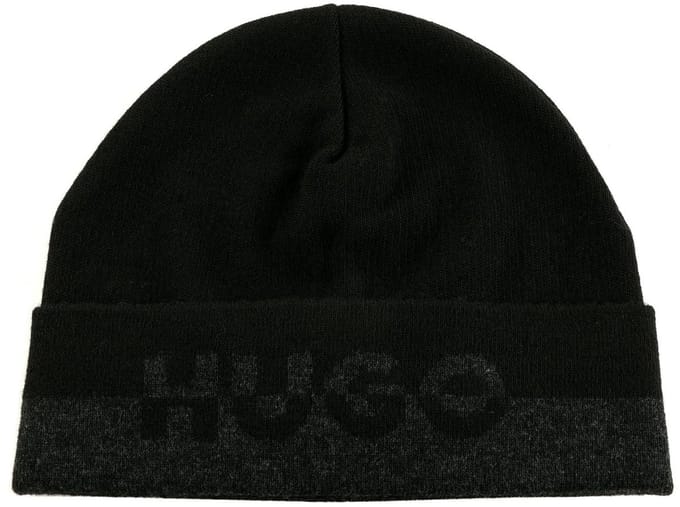 HUGO muts Xiviso Hat Black zwart