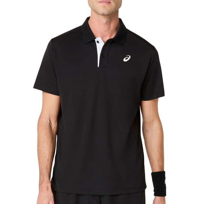 Asics Court Polo Performance Black, M