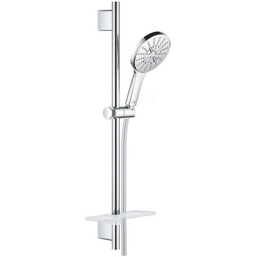 Grohe Rainshower SmartActive - Doucheset - handdouche130, 3-jets, douchestang 60 cm en doucheslang, chroom 26546000