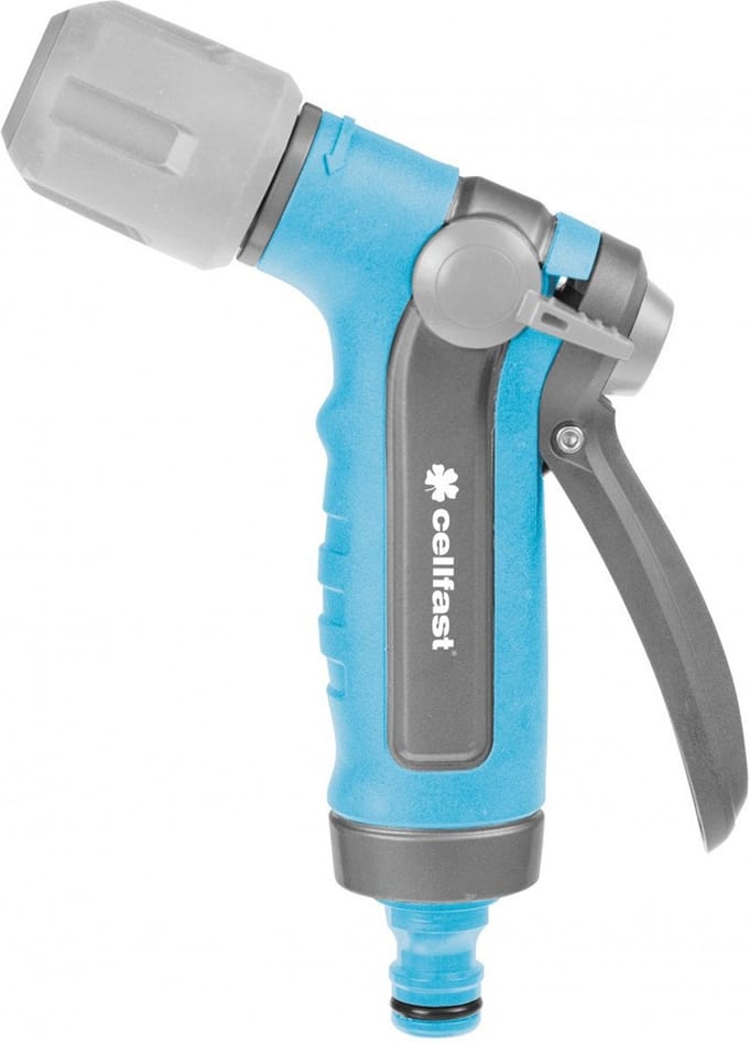 Cellfast - Pistoolsproeier met 2 functies | Tuinsproeier Tuin Handdouche Spuitpistool Spuitkop Drukregeling