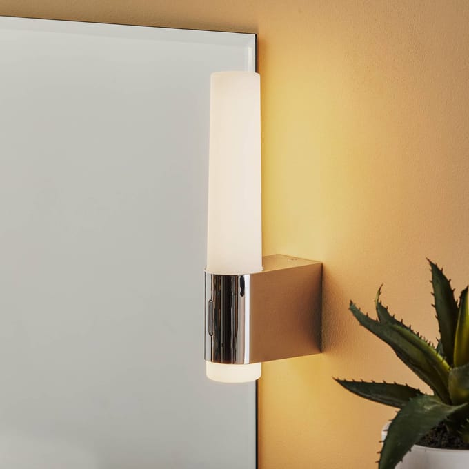 Nordlux Helva Night LED Bandkamer Wandlamp - Chroom