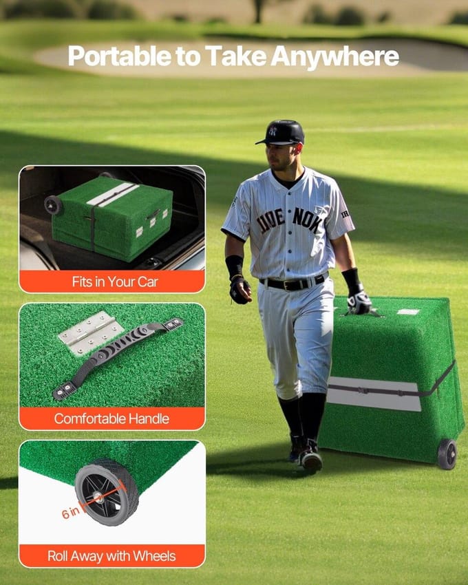 90 inch Pitching Mound Draagbare Pitcher Mound Baseball Softball Training