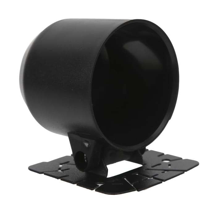 Support de Compteur de Vitesse Robuste Support de Jauge Unique Noir Universel pour Voiture Camion Moto black