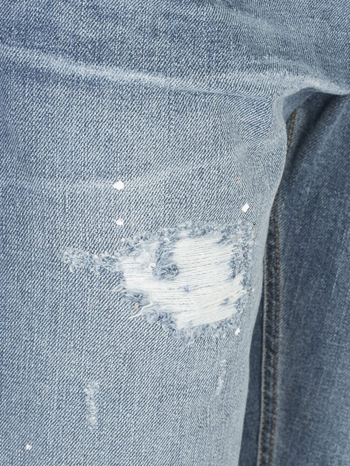 Les Hommes shorts Mannen blauw