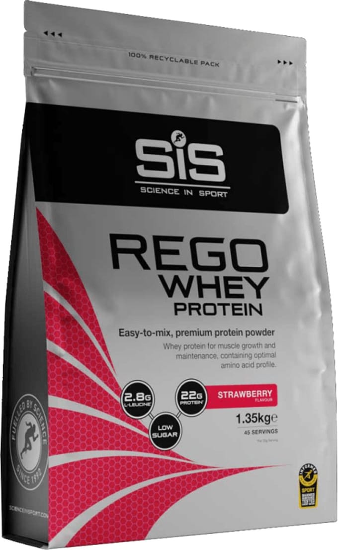 SIS REGO Whey Protein (1350g) Strawberry - Eiwitten - Wei-eiwit concentraat