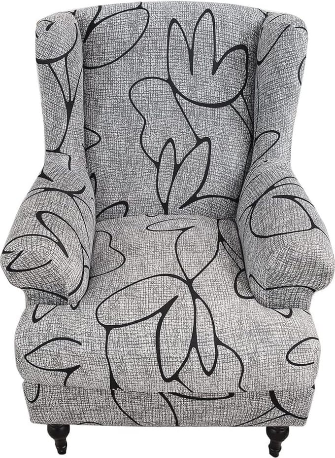 Wingstoel slipcovers - 2 stuks - Softhoes voor fauteuils - Bescherming met stijl