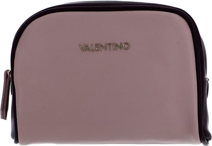 VALENTINO Toilettas Rossio Soft Cosmetic Case Rosa / Multi Roze Beige