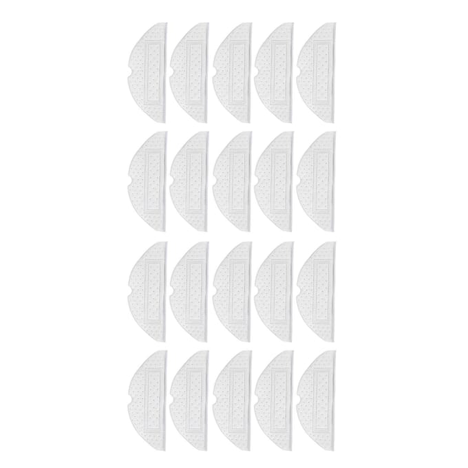 Lot de 20 lingettes de nettoyage jetables pour robot de balayage Xiaomi white