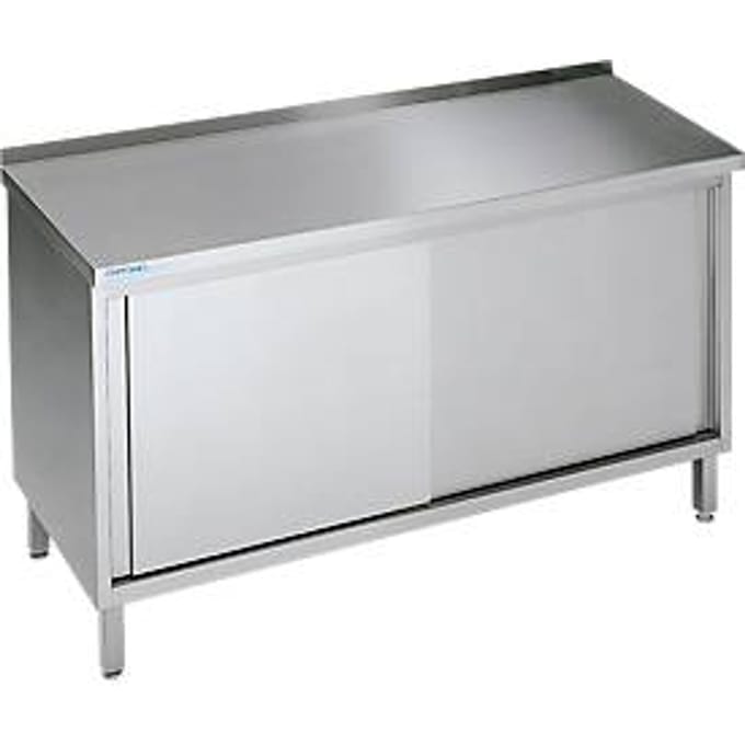 Werkkast met schuifdeuren, 850 x 700 x 1400 mm