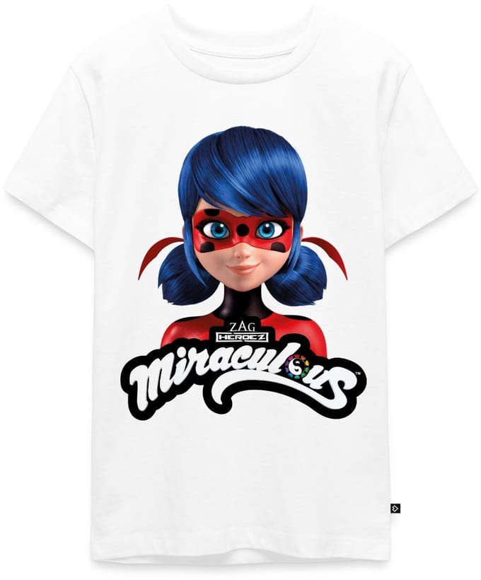 Miraculous Ladybug Met Logo Premium T-Shirt Tiener