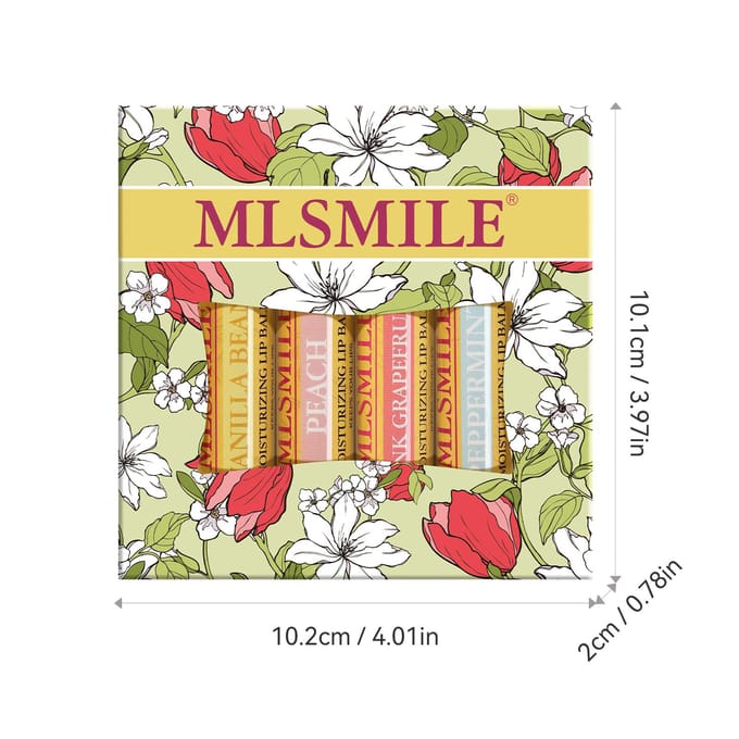 4-delige Lipverzorgingsset Lippenbalsem Diepe Hydratatie Langdurig Hydraterend Niet-Plakkerige Lipgloss 4pcs yellow