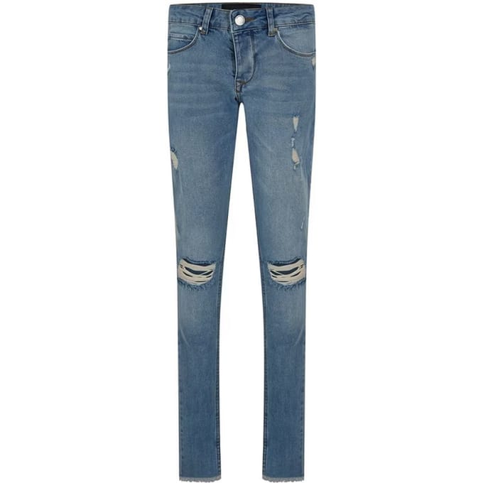 Criminal Damage Curtis Slim-jeans voor dames (Blauwe Was)