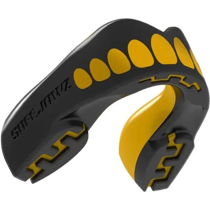 Safejawz Gebitsbeschermer Extro-Series Goldie Zwart/Goud Junior